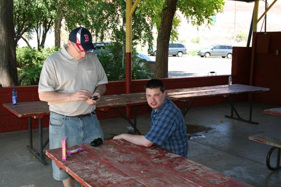 2008 White Family Reunion at Big Rock Candy Mountain, Utah